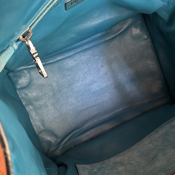 Authentic Prada suede twin tote - Picture 5 of 10